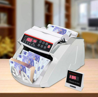 Conta Banconote Professionale con Rilevatore di Banconote False e Display Led 7